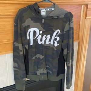 PINK Victoria’s Secret zip up hoodie
